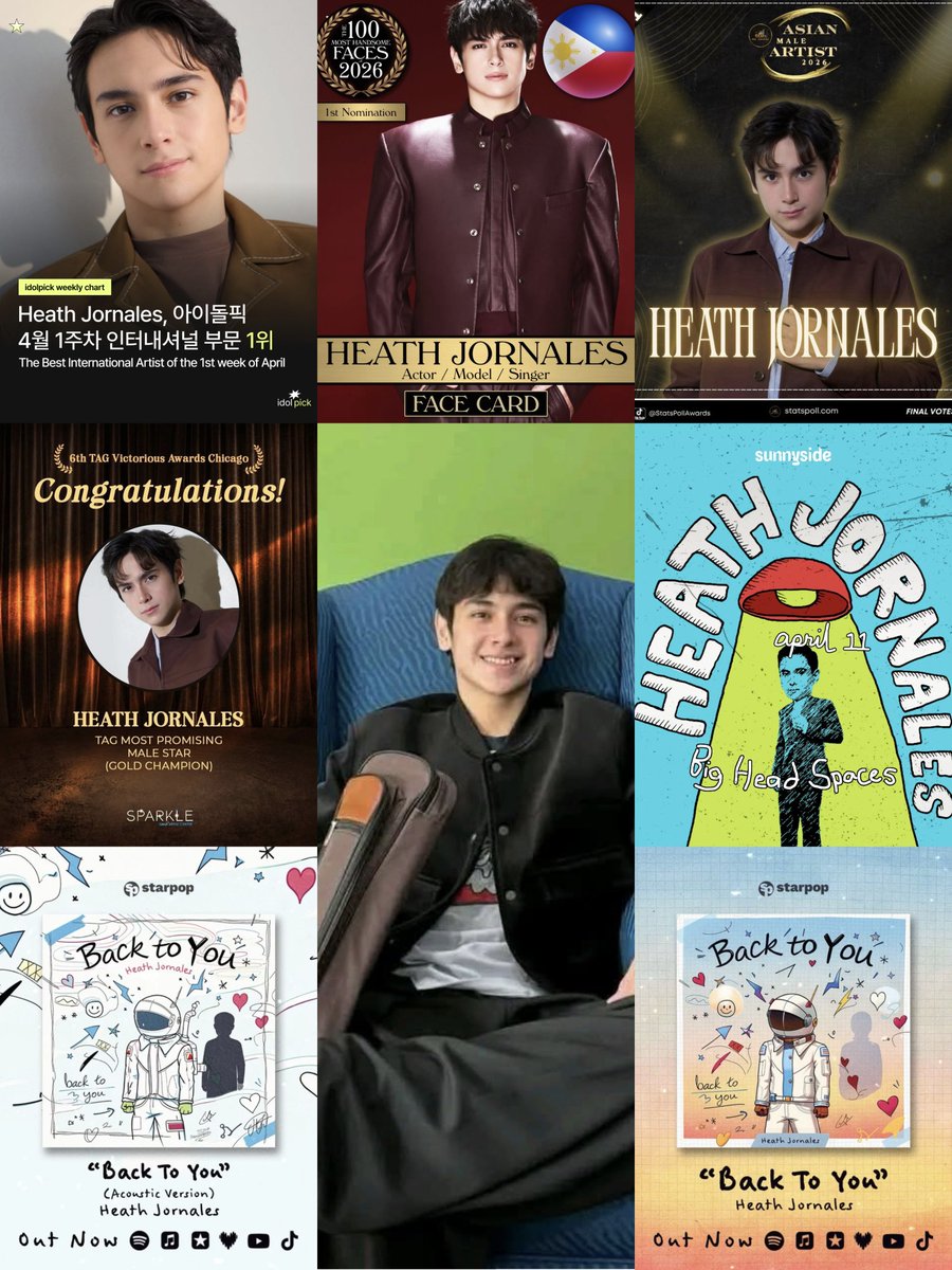 C_BBSHEATH's tweet photo. Built on hard work and consistency:

-paid partnerships 
-ambassadorship
-first single
-a historic GMA x ABS-CBN fancon
-events guesting
-most promising male star
-lead actor and model
-upcoming concert and album release

Loud, Proud and Humble

JOIN HEATHs BTY STREAMPARTY https://t.co/x5ffqNPigw