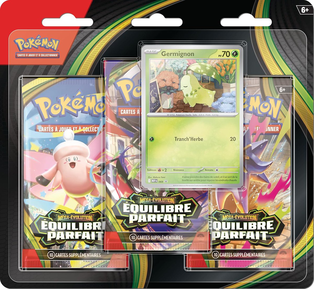 Nin_Deal's tweet image. 🃏 #PokémonTCG : Le Tripack Pokémon ME03 Équilibre Parfait est de nouveau disponible à 17,99€ à la Fnac !

Lien 1 ➡ tidd.ly/41voMNw
Lien 2 ➡ tidd.ly/4bBH45U

#Pokémon #CartesPokémon #Publicité