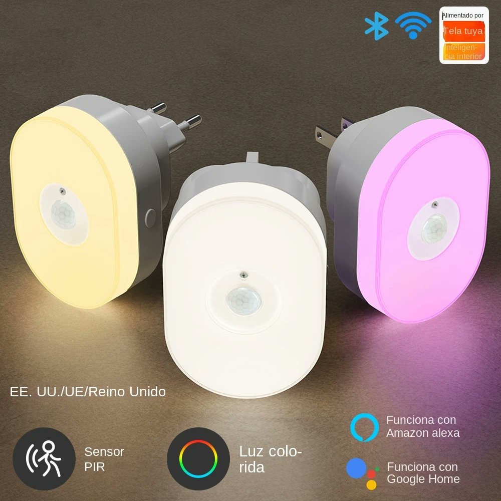 LubopsEvgen's tweet image. Tuya WiFi Smart LED Night Light with PIR Sensor
s.click.aliexpress.com/e/_ExIKLKe

Plug-in motion night light with warm white or RGB modes, app timers, group control and up to 5 m sensing for hallways, stairs and bedrooms. #smarthome #tuya