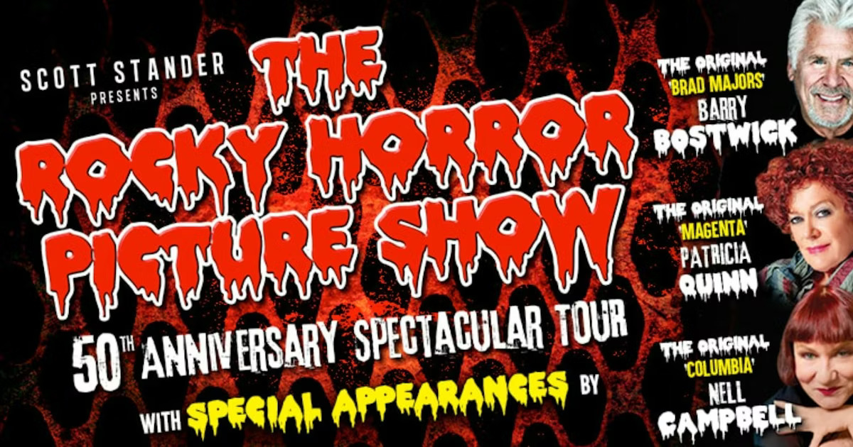 Today at Sheffield City Hall

The Rocky Horror Picture Show 50th Anniversary Spectacular Tour 2026

🕔 Running Times👉 bit.ly/4u7RAs1
🛄 No bags larger than A3 are allowed in the venue
✅ Safety &amp; Security👉 bit.ly/46JNNZ5