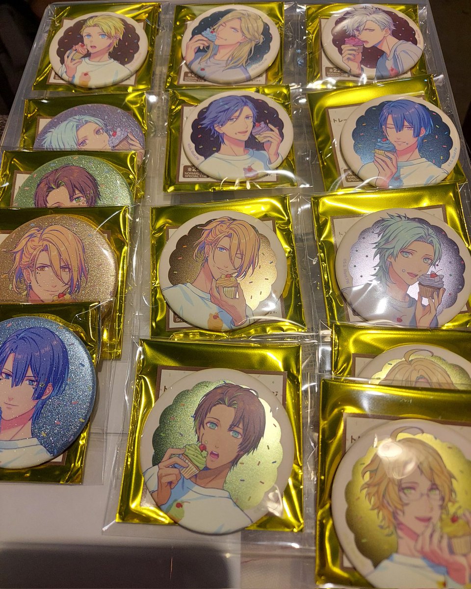 交換】うたプリ BGS 缶バッジ レア スペシャル ノーマル 譲 真斗 那月