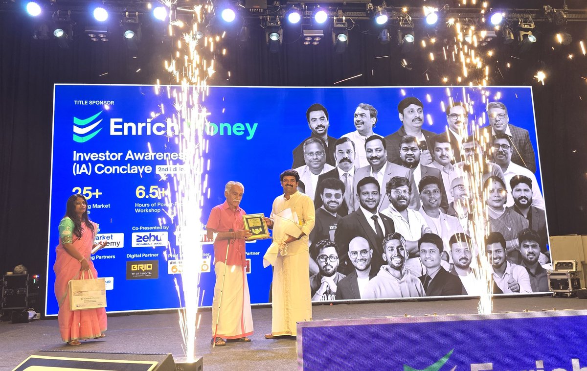 itjegan's tweet image. Great gathering @ namma Chennai. Awareness for Investment &amp;amp; Investors.

#EnrichMoney #FinancialLiteracy #InvestingInvestor Awareness Conclave @ நம்ம சென்னை.
@enrichmoney_  @Market_Academy_
 
#EnrichMoney #ITJegan #CapitalZone #InvestorAwareness #IAConclave #Chennai #OptionTrading