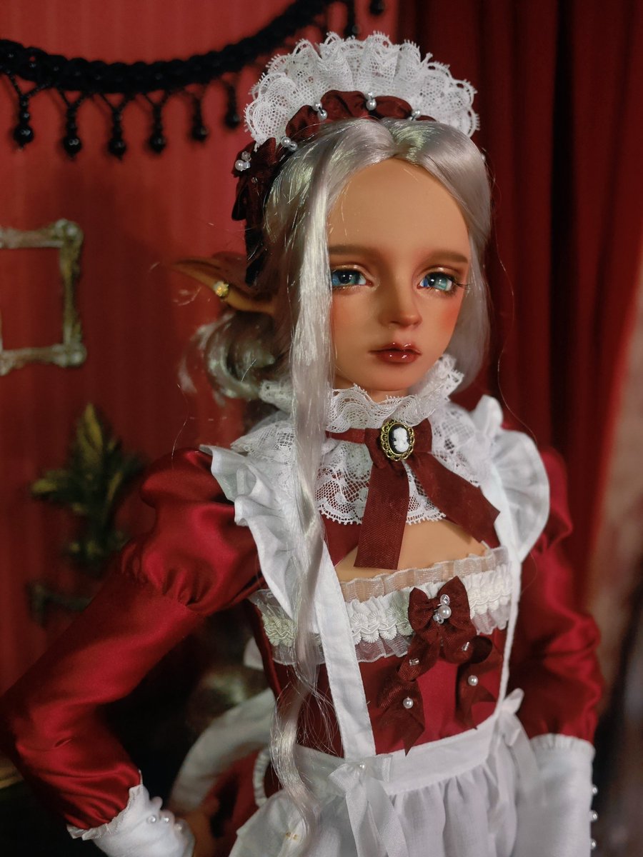 3sou3_doll's tweet photo. ⚜️【RoyalBoymaid】⚜️

再販の黒と新色のボルドーです。 https://t.co/2F261OH7hx