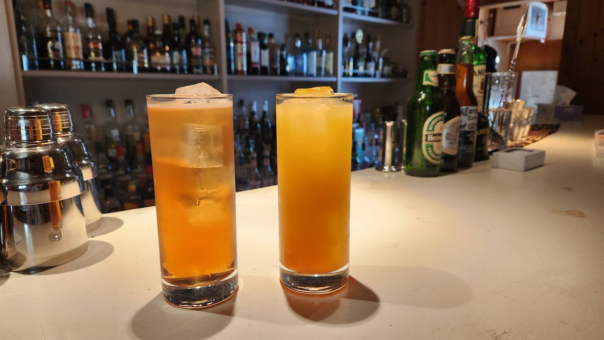 片岡メリヤス　何かのカクテルくん TDS個人的に穴場と思うとこで飲める爽やかカクテル | 遠方組☆かずくん
