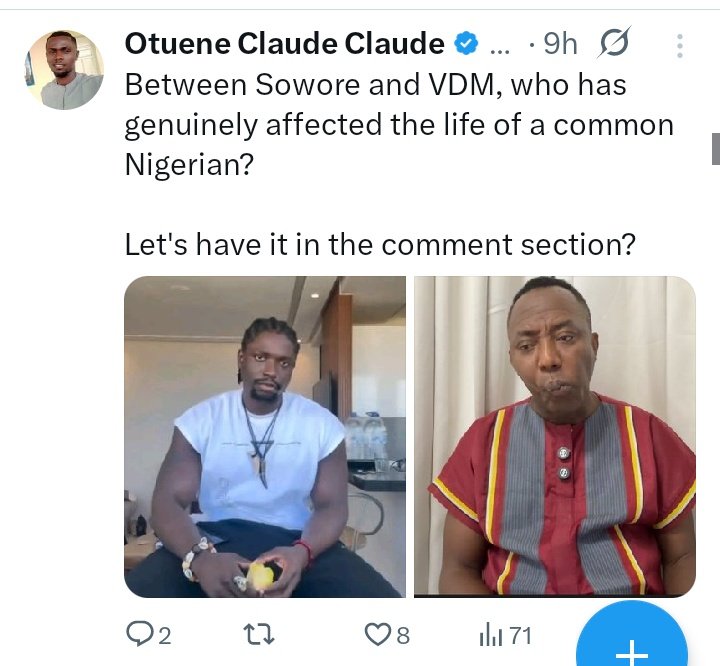 #Sowore49ja'27 tweet media