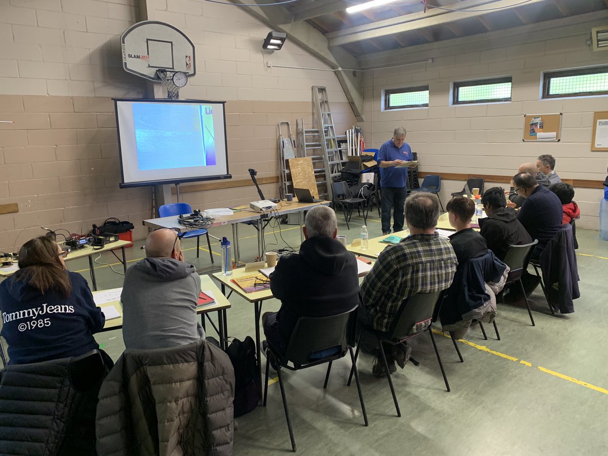 G3RCV's tweet photo. CRAY VALLEY RADIO SOCIETY
ELTHAM LONDON SE9
Day 2 of our Foundation Licence Course has kicked off! https://t.co/4Jemxcj6XB