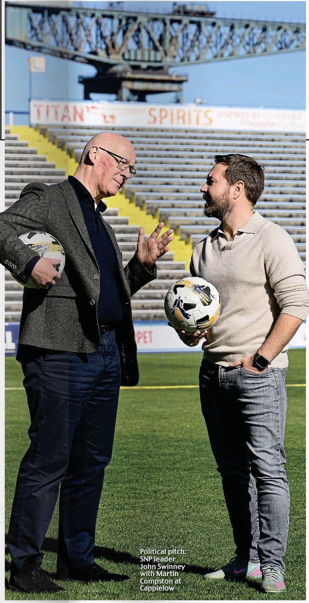 BREAKING NEWS

SNP Leader John Swinney unveils the new Holyrood election candidate for the Las Vegas South constituency. 

Martin Compston said “I can’t wait for an independent Scotland. I just can’t bear the thought of actually living there”