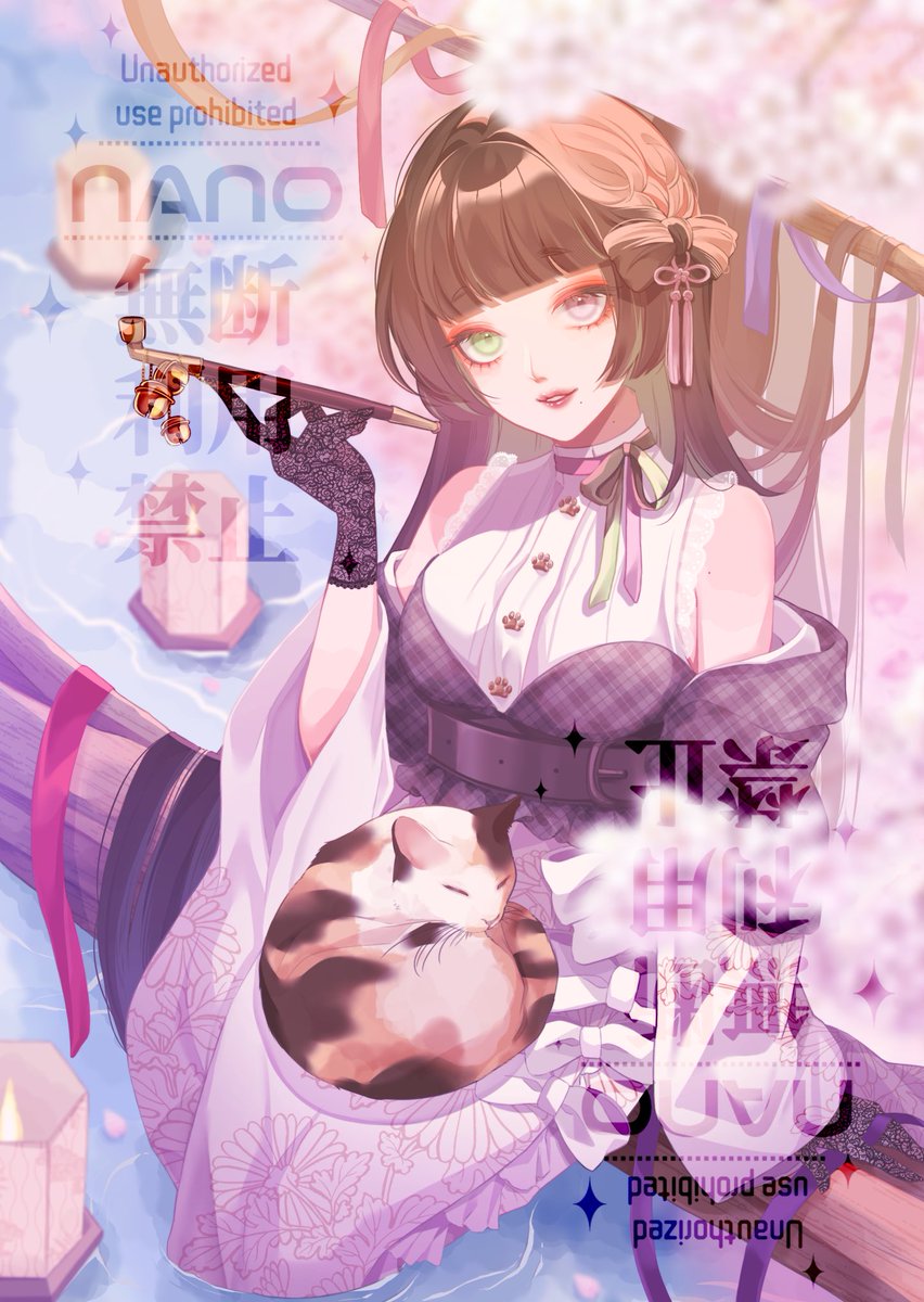 ⁿᵃⁿᵒ✧*無償イラスト企画中 tweet media