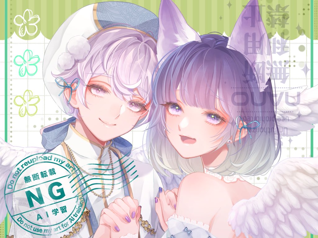 ⁿᵃⁿᵒ✧*無償イラスト企画中 tweet media