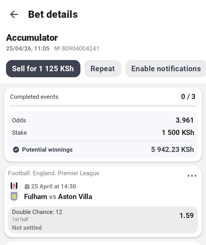 AustineBuk28803's tweet image. Go ‼️‼️‼️
Cooked odds in Afropari ✅✅ 
Stake inheritance 🤔🤔
Don't miss out 

Register Afropari Now🔰🔰🔰
REG📲📲 bit.ly/SIMBAAFROPARI
#Promocode👉👉DBO 

#Boooking code👉 XTA6H

           #succes🍀🍀🍀
