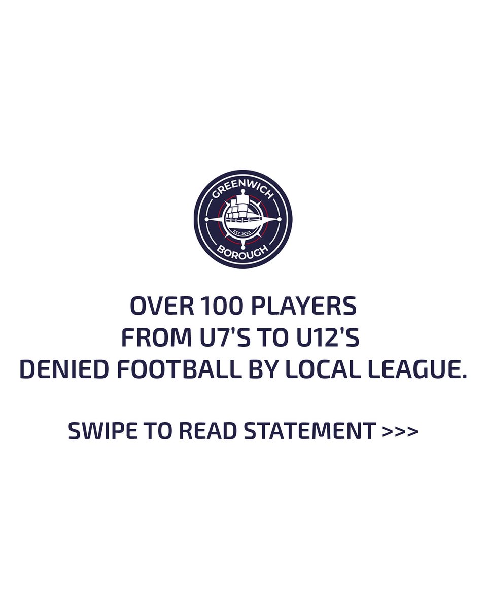 AFC Greenwich Borough Academy tweet media