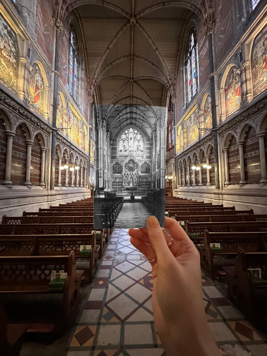 UniofOxford's tweet image. Keble Chapel turns 150 years old today!

📷 | @KebleOxford 

#OnThisDay