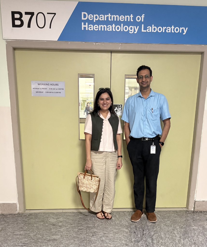 DrNikitaMehra's tweet image. CMC Vellore, thank you for everything. Thank you, @DrArunCMC, and wishing you the very best on all your future endeavours. #CellTherapy @OffCMCVellore 🩸🧬 🧫 

We look forward to hosting you at @CCHRCCancerCare sometime soon 

@MathewsVikram 🙏🏽 @DrRRaviKannan
Cc: @ANRFIndia #DST