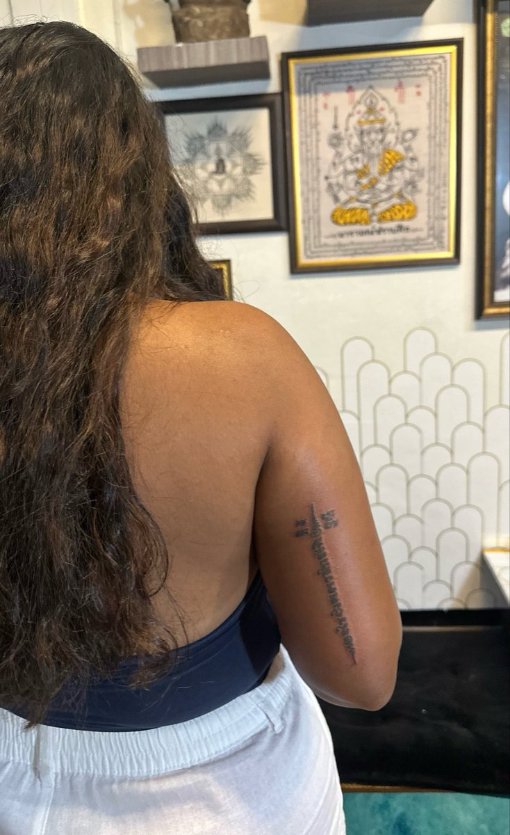 elafdafan's tweet photo. got a sak yant tattoo yall https://t.co/3mrt3LZCcW