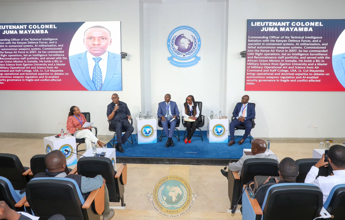 IPSTCKenya's tweet photo. What does the future of peace and security look like in the age of AI?
We co-hosted the inaugural AI Summit 2026 with @AIforPeaceAfrica under the theme, Advancing AI for Peace, Governance, &amp; Resilience in Sub-Saharan Africa, the Sahel &amp; FCAS.
@NgogaFred https://t.co/TRjQ16Q6LV