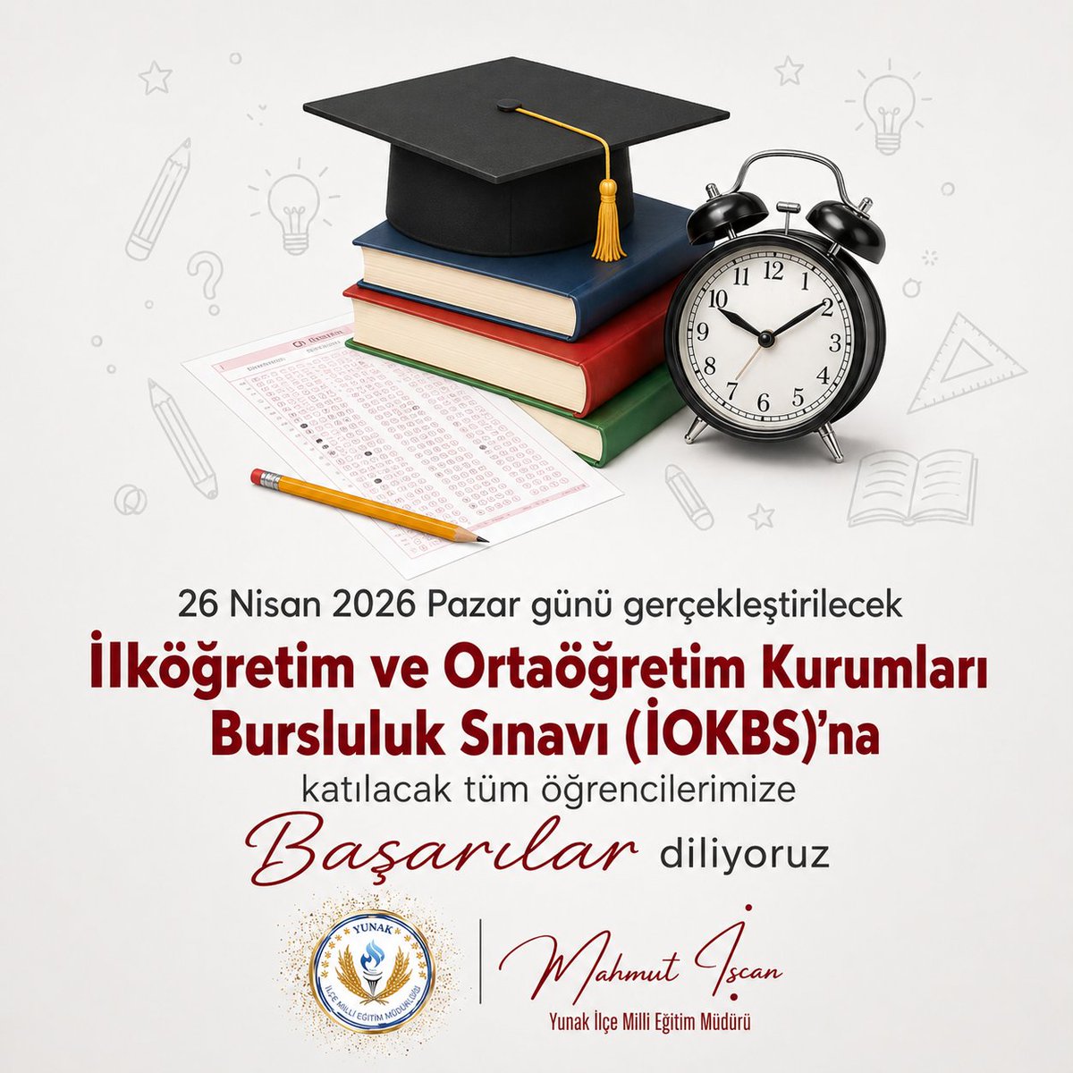 Yunak İlçe Milli Eğitim Müdürlüğü tweet media