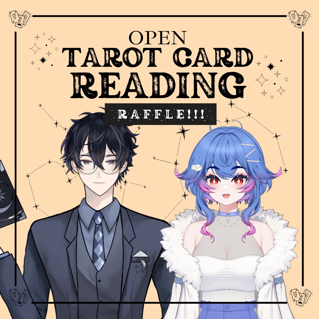 LeaLestariVT's tweet image. ✨💙TAROT RAFFLE TIME💙✨
#SobatEmpang!! 
Lea &amp;amp; @RyleeArcadia lagi ada event Raffle Tarot nih!

Cara ikut nya gampang buanget!!
• Like, RT &amp;amp; tag 3 teman post ini
• Join Discord Vcosmix: dsc.gg/vcosmix
• Follow &amp;amp; Subscribe Youtube kami berdua
• Bersedia VC pada