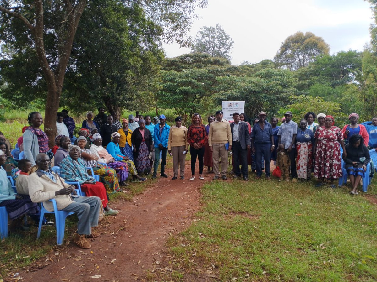 NCPD_Kenya's tweet photo. The National Council for Population and Development Eastern South Region office convened a community dialogue in Kilia, Makueni County, bringing together local stakeholders to address key social and development concerns.
The session was led by Regional Population Coordinator Janet Nyarinda, who guided discussions on a wide range of critical issues affecting the community. These included the importance of manageable family sizes for sustainable development, the rising cases of teenage pregnancy, sexual and gender-based violence (SGBV), drug and substance abuse, youth unemployment, mental health awareness, and the need for positive parenting.
Participants engaged in open dialogue, sharing experiences and exploring practical solutions aimed at strengthening families and empowering young people for a healthier, more sustainable future.
#communitydialogues 
#QualityPopulation