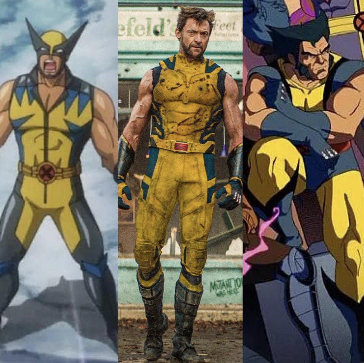 WolverSteve's tweet image. Who needs sleeves anyway? #Wolverine #Xmen97 #DiskWars #Logan #HughJackman