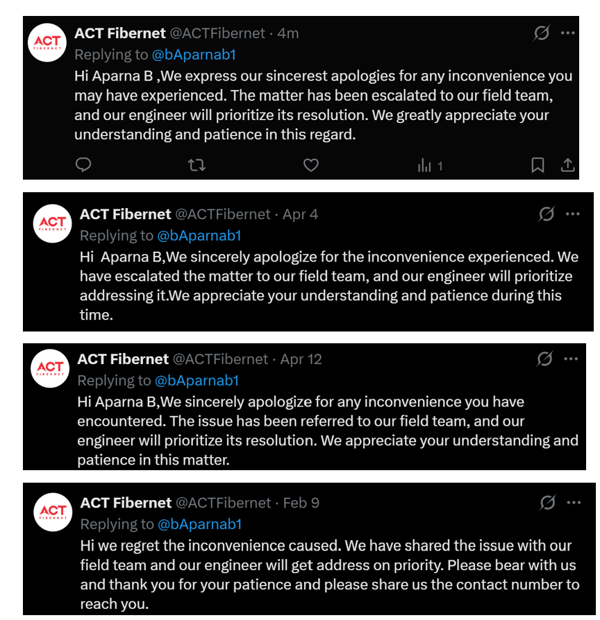 bAparnab1's tweet photo. @ACTFibernet @DoT_India @PMOIndia @AshwiniVaishnaw In Feb I reported that footpath is being used for dumping dirt after installing poles. Every time got same default msg but no action taken. After waiting 2+ months, we hired paid labour to clean Act's dust,material from footpath. Swachtha should be beyond events at implementation https://t.co/YqDnFhffAL