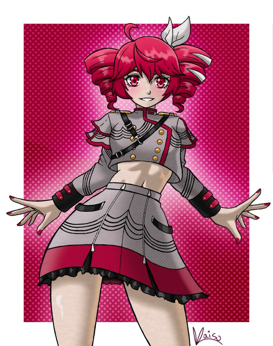 KaisoRain's tweet photo. @Teto4Fortnite Proud how this came out
i even got Teto's Voice actress to like this drawing https://t.co/l77RDGe0Zn
