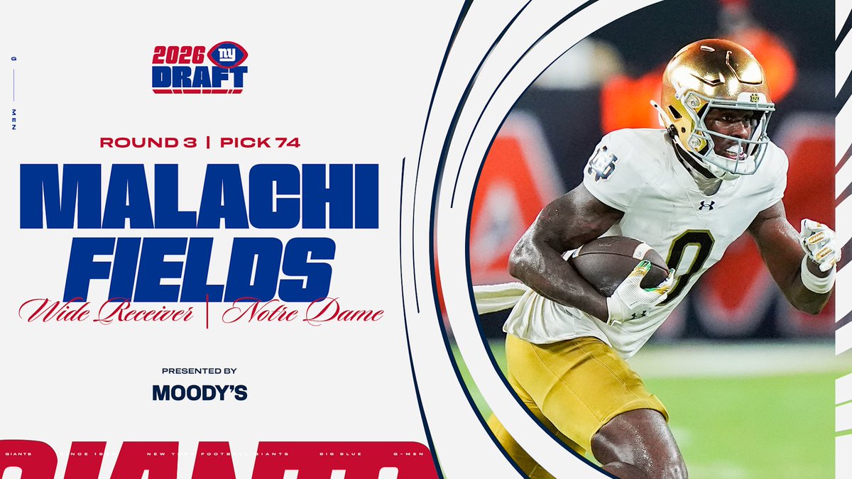 NYGiantsFansUK's tweet image. With #ColtonHood we’ve addressed an obvious area of need. And in #MalachiFields we have a physical new weapon for the offence | #NYGiants #UKGiants #NFLUK #NYG (KB) giants.com/news/2026-gian…