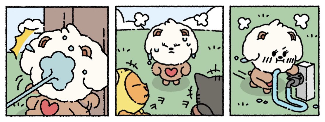 the angry bearpup 😭😭 she’s about to explode