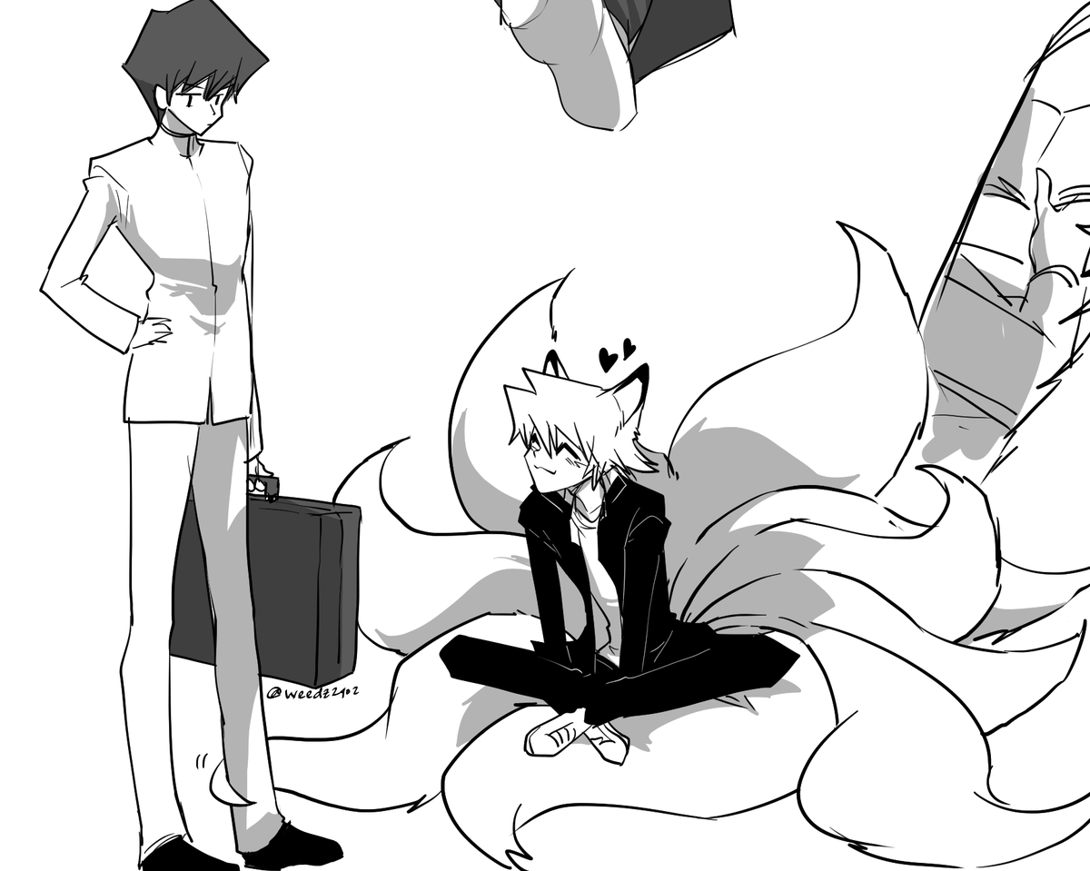 城海🏯🌊「My Boyfriend is A Kyuubi」パロ