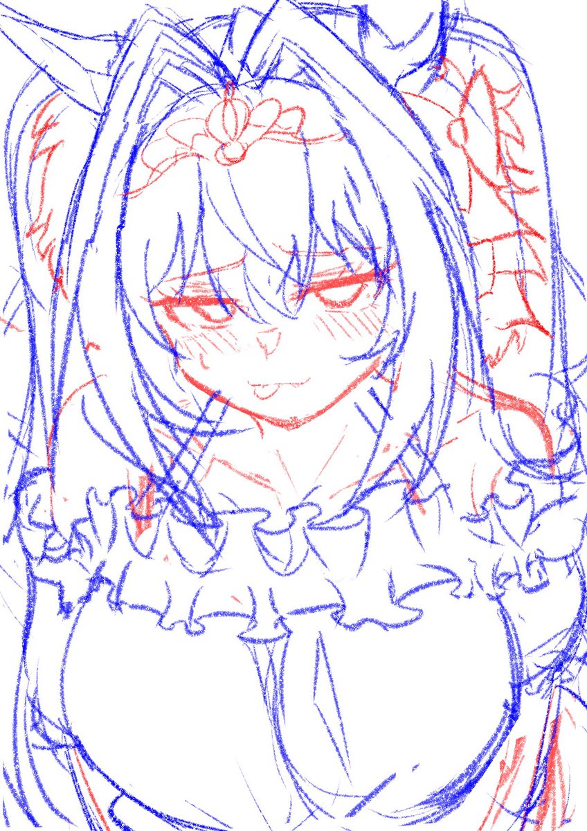 えかざわ🍀イラスト練習中 tweet media