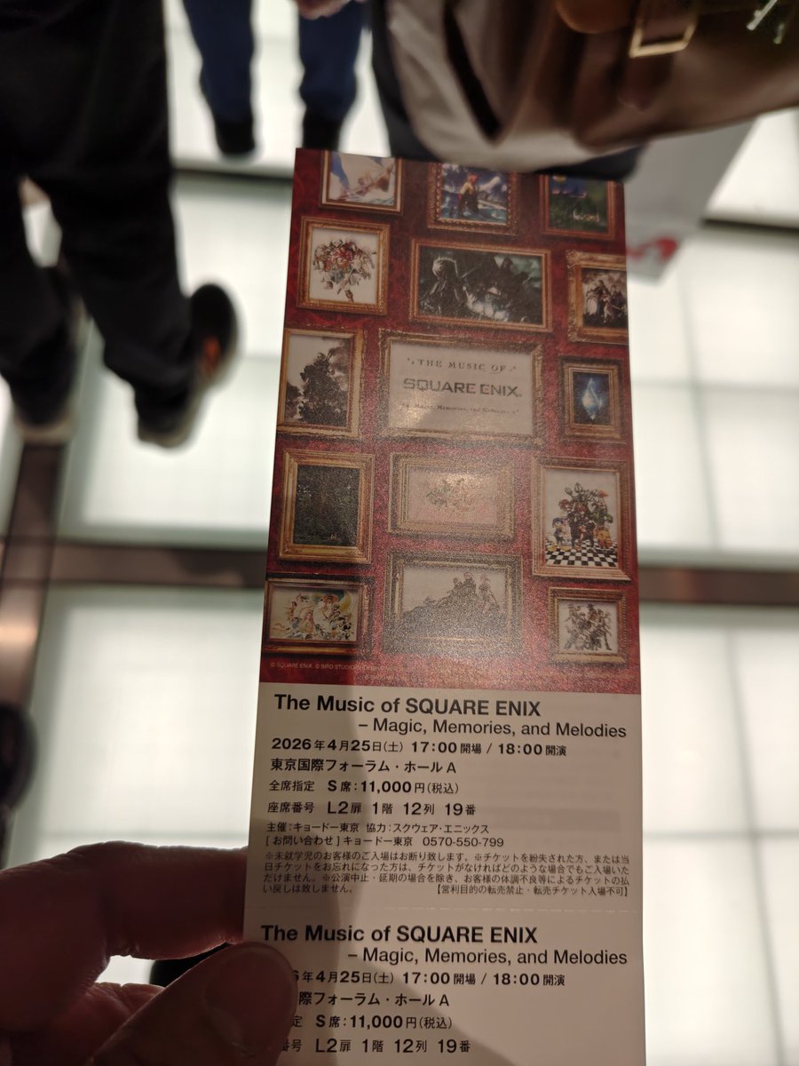 ｷﾀ━━━━(ﾟ∀ﾟ)━━━━!!
神席だった⁉️