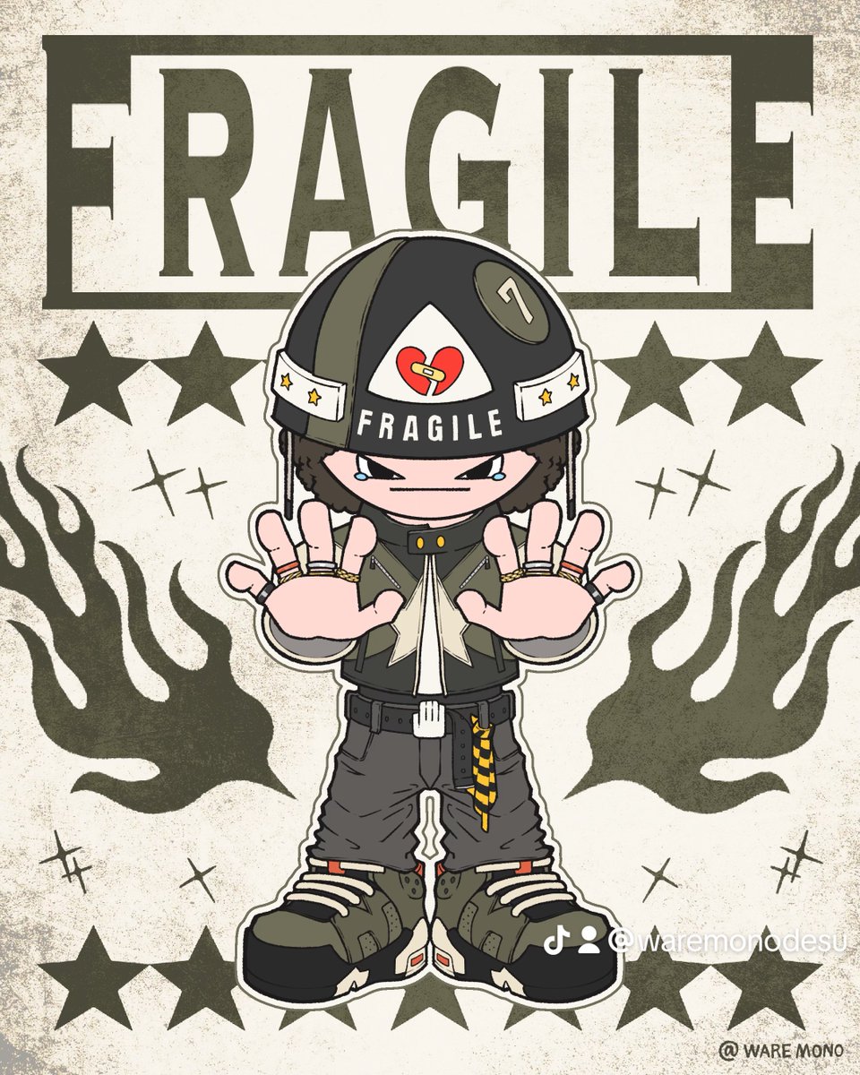 waremono_desu7's tweet image. FRAGILE 「Second Sikn」

 #artwork  #design  #Fragile