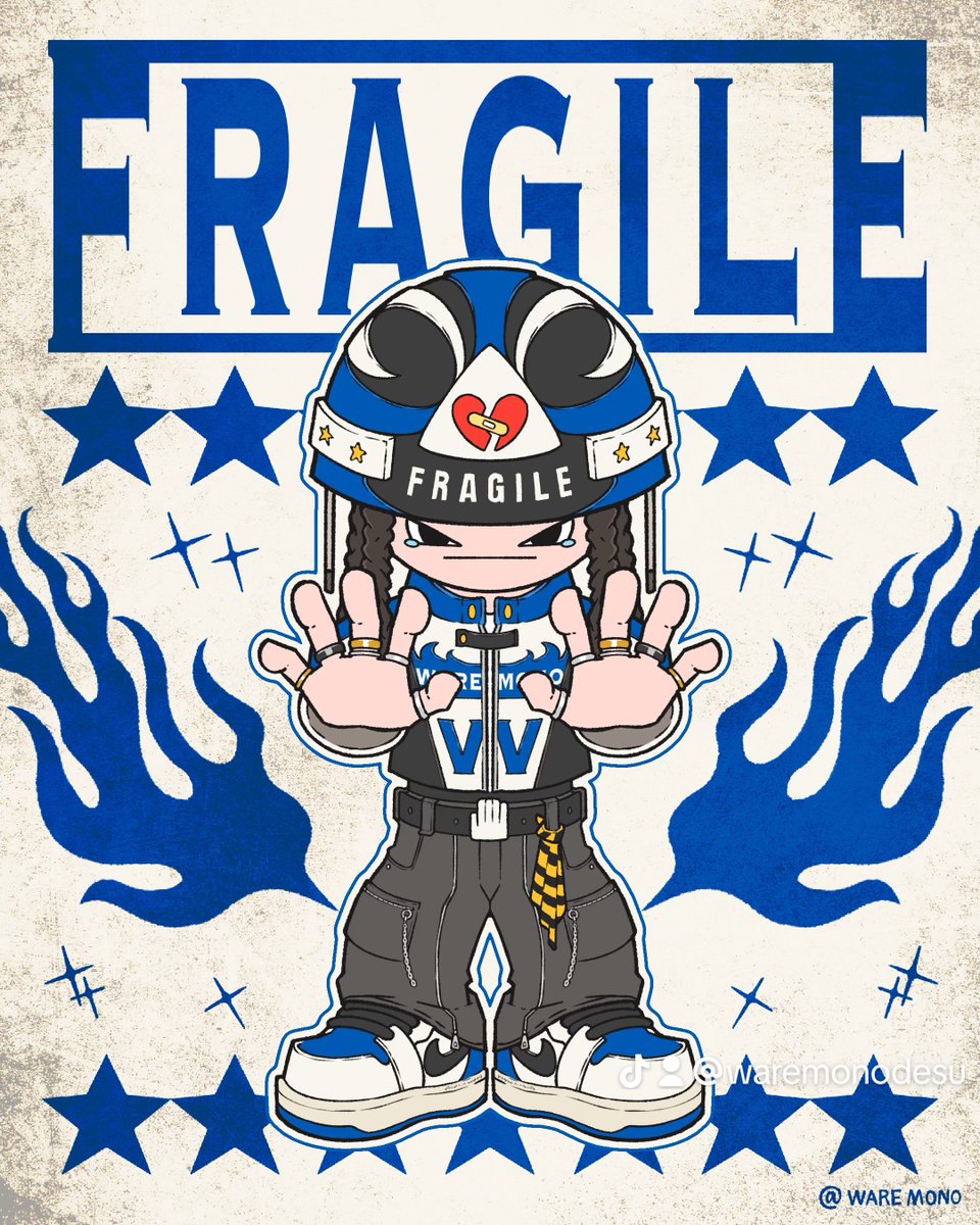 waremono_desu7's tweet image. FRAGILE 「Second Sikn」

 #artwork  #design  #Fragile