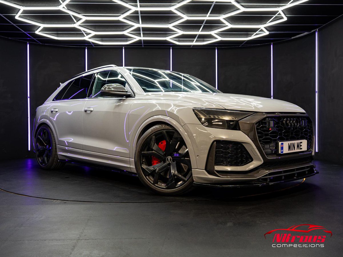 NITROUSCOMPS's tweet image. At under 15% involved I am convinced you just must not of spotted it 😲

2022 AUDI RSQ8 CARBON BLACK FINISHED IN EXCLUSIVE NARDO GREY !

Pushing 750 bhp 💨 for just 0.16 👉 tap the shop link to secure this epic win 🏆 in 8 days !!!

🔗nitrouscompetitions.com/competitions/r…

#AUDI #COMPETITION