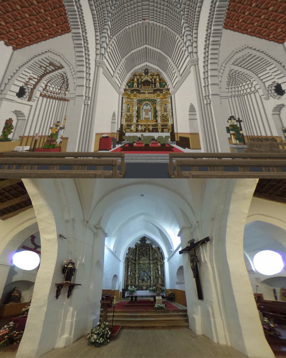 Minecrafteate's tweet photo. Iglesia de San Lorenzo de Sahagún (León) Minecraft VS Realidad

#leonesp #leon #minecraft #minecraftbuildings #minecraftbuilds #sahagun #minecraftbuild #minecraftbuilding #minecraftideas #minecraftedu #travel 

Fuente fotos: Wikimedia Commons https://t.co/KBst5ugMiO