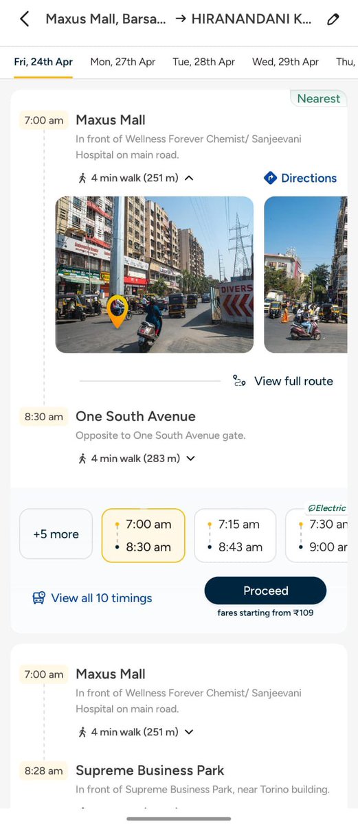 theprernaa's tweet photo. Anyone commuting from the Mira Road / Bhayander side (Maxus Mall, Silver Park, Kanakia belt) to Powai knows it’s rarely a one-leg journey. It’s usually train + auto + a bit of chaos.

Noticed something interesting at Downtown Powai by Brookfield Properties...EV shuttles running directly from this stretch, touching points like DB Ozone, National Park (Borivali), Akurli Road, and going straight into Kensington SEZ.

Tried it once this week. No mode switching, no last-mile stress.

It’s one of those things you don’t realise you need until it’s sorted.