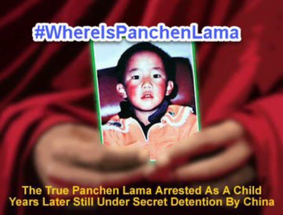 TibetPeople's tweet image. #China killed 10th Panchen Lama in 1989.
Today marks the 37th birthday of #Tibet’s real 11th Panchen Rinpoche, Gedhun Choekyi Nyima — abducted by #CCP at age 6 in 1995. His whereabouts remain unknown.
Arjia Rinpoche, living eyewitness to the suspicious death of the 10th