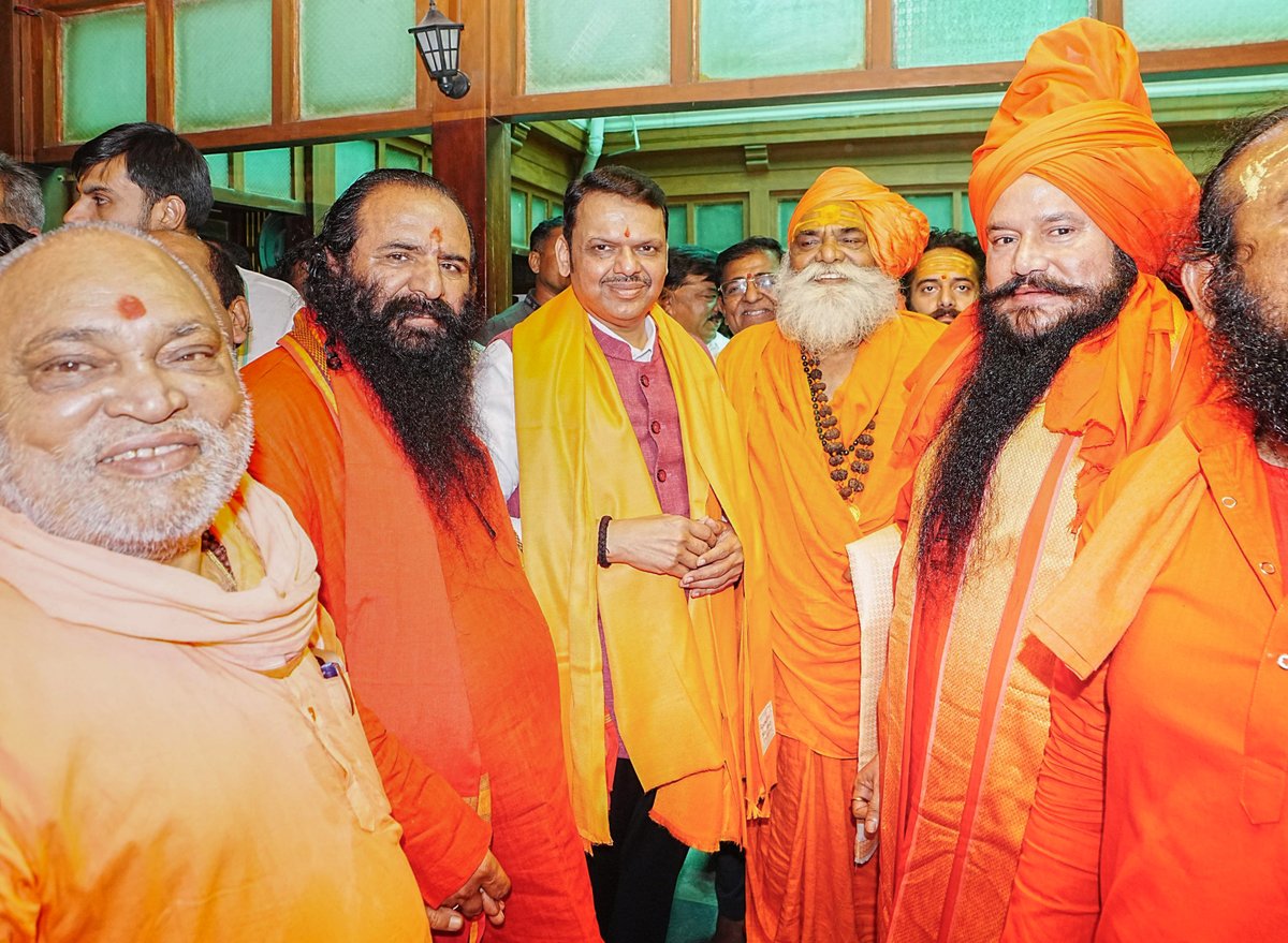 Dev_Fadnavis's tweet image. #Maharashtra #Trimbakeshwar #Nashik