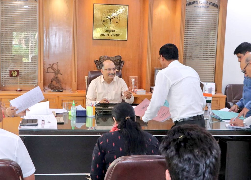 Divisional Commissioner Agra tweet media