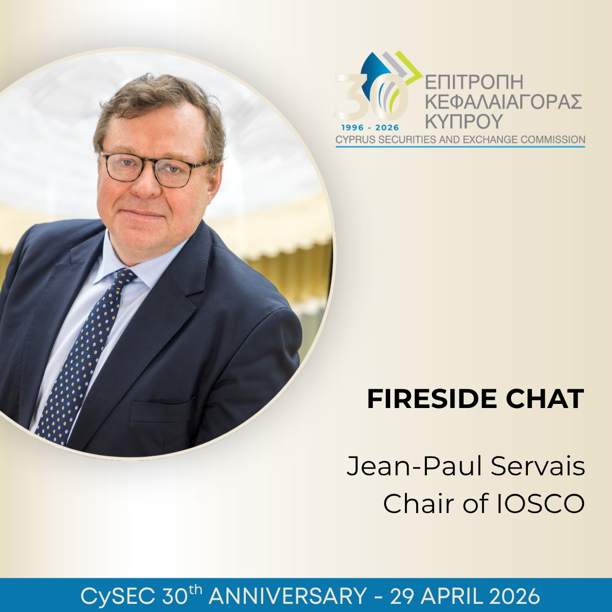 CySEC_official's tweet photo. 30 years of supervision, growth, and evolution of the capital market in Cyprus.
The Cyprus Securities and Exchange Commission marks a significant milestone.
#cysec #30yearAnniversary #CyprusSecuritiesandExchangeCommission #Regulator https://t.co/AYJcoDk9GN