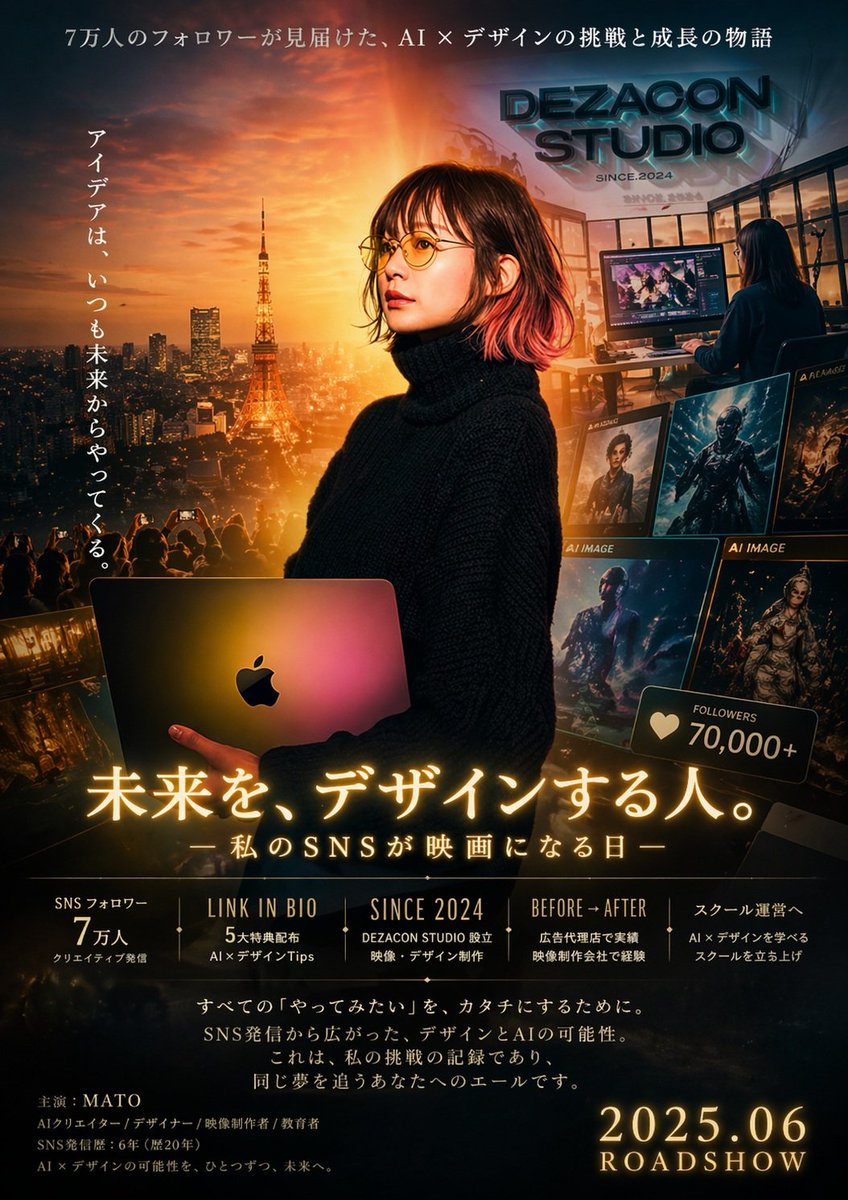 まと｜AI×デザイン tweet media