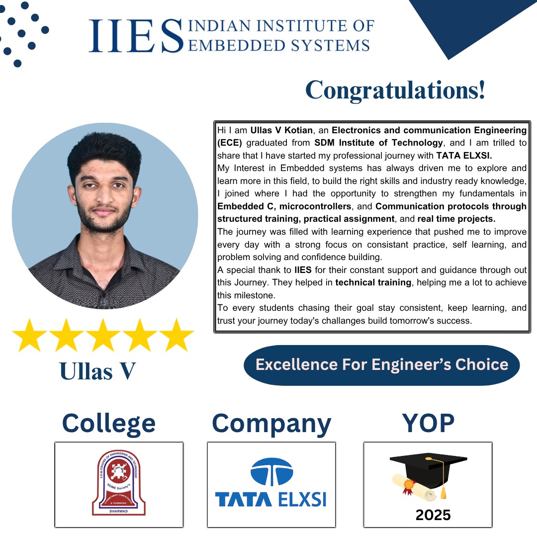 Indian Institute of Embedded Systems (IIES) tweet media