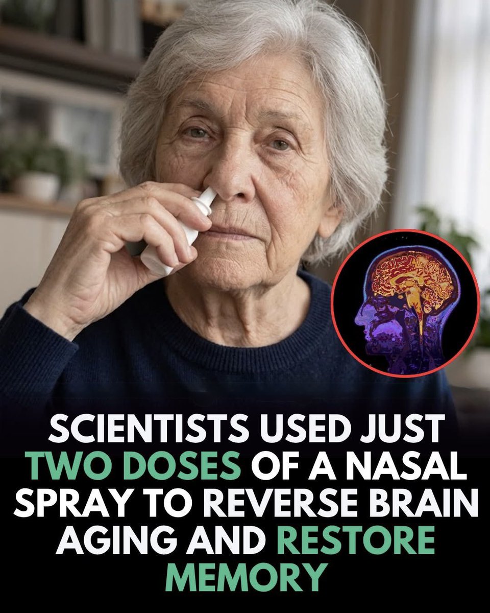 Scientists have just developed a revolutionary nasal spray that can successfully reverse age-related memory loss and cognitive decline in a matter of weeks.

Biomedical researchers at Texas A&amp;M University have achieved a monumental breakthrough in cognitive health. They developed