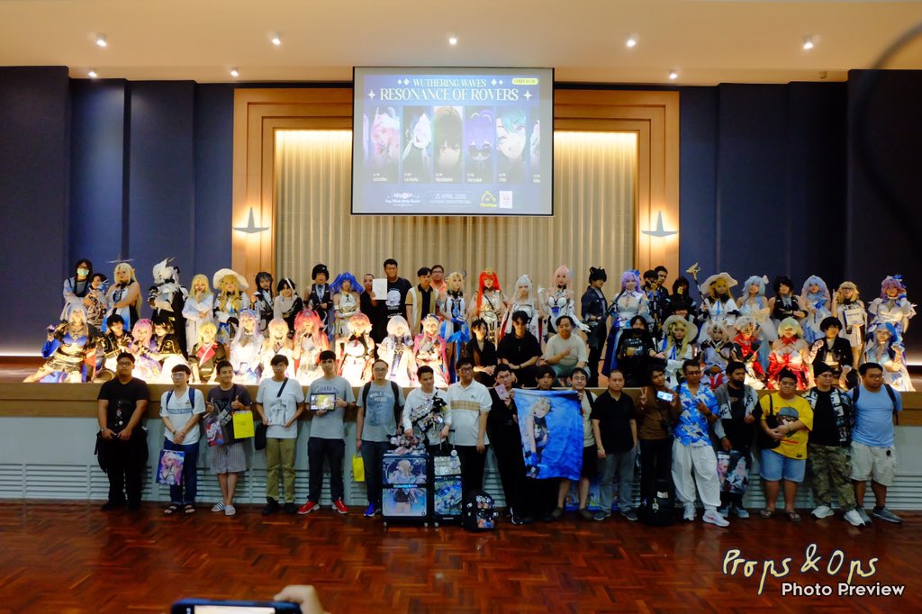 PropsOps's tweet photo. ✨ Fandom Photoshoot and Show Case ในงาน RESONANCE OF ROVERS
 #cosplay #คอสเพลย์ #WutheringWaves #FanMeetOnlyEvent https://t.co/PBC3C4TjJs