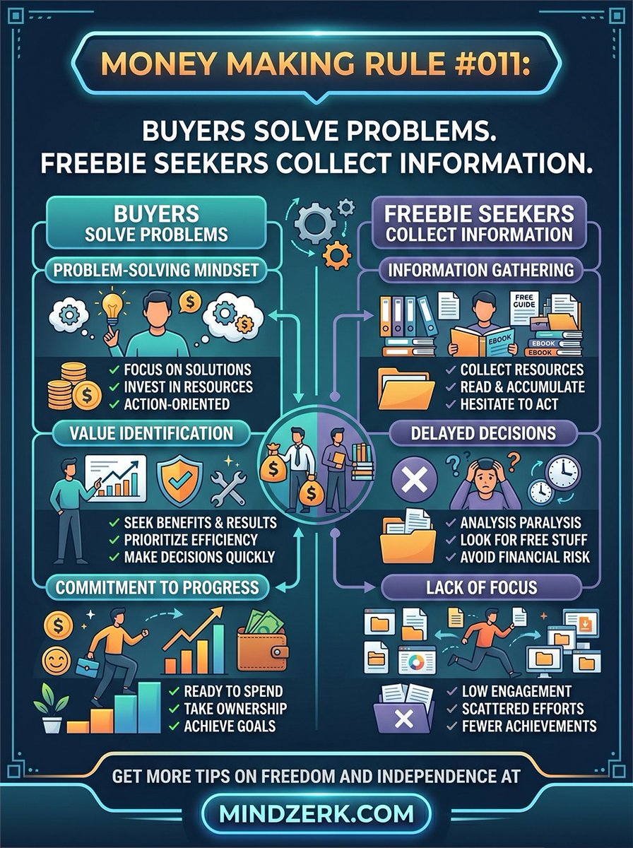 mindzerk's tweet image. Traffic looks good…

But buyers change everything.

They don’t browse.
They solve problems.
Focus on buyers.
That’s where real growth happens.

oracle.mindzerk.com/buyers-solve-p…

#MarketingTips #OnlineBusiness #Sales #Mindzerk #ProfitBombs #OutlawIncome