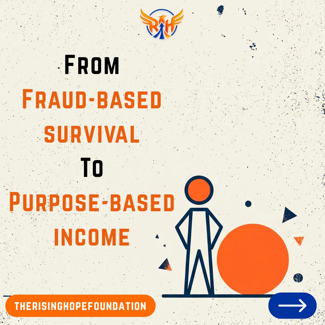 risinghopeef's tweet image. We’re building a safe space.
A place that is non-judgmental, confidential, practical, and structured.
No shame. No noise. Just real guidance.
A shift from survival-driven choices
to purpose-driven income.
#reallifetransformation #breakthecycle #turnaround #realchange #theexitcode