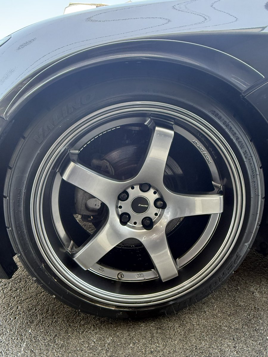 PITIN_KOFU's tweet photo. ZN8 GR86
HKS HIPERMAXS
HKS Fender Molding
VALINO GV117D
VALINO PERGEA08R
255/35R18
お買い上げ頂き、
アライメント調整のご用命
頂きました！
ありがとうございます！
#PITIN甲府
#ZN8
#GR86
#HKS
#VALINO
#アライメント調整 https://t.co/mGVr89xBie