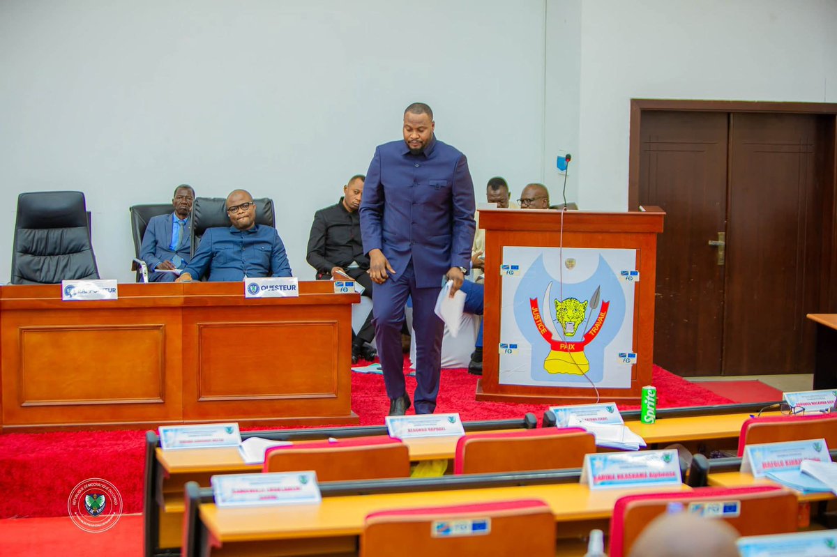 JLutumbatony's tweet image. 🇨🇩Assemblée_Provincial_de_Kinshasa #APK
Nous avons pris part et activement contribué aux séances plénières du vendredi 24 avril 2026 ainsi que du mercredi 22 avril 2026, consacrées à une question cruciale pour l’avenir de notre capitale, Kinshasa.

Au cours de cette plénière,