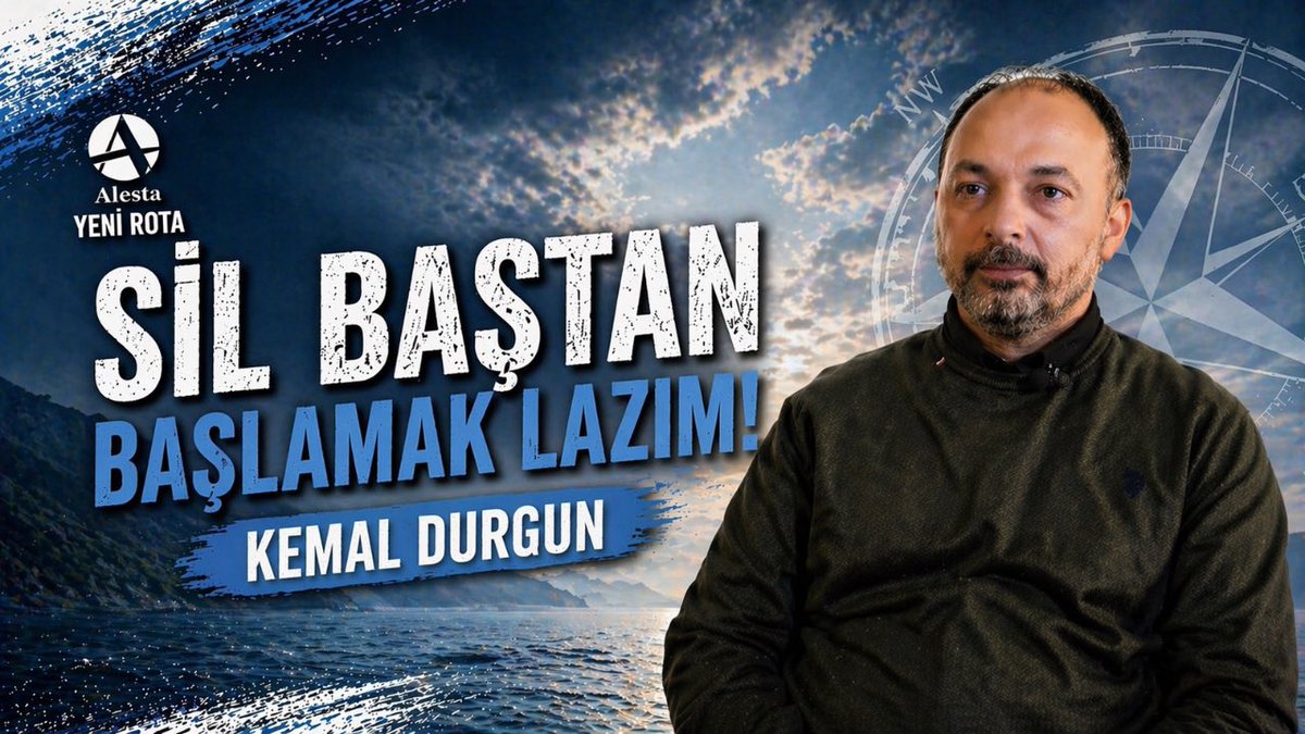 alesta2002's tweet photo. “Her Şeyi Unutmak Gerekir Bazen”

Bazı insanlar hayatı bir kez yaşar.
Bazıları ise yeniden kurar.

Dz.Asb.Kd.Bçvş. Kemal Durgun’un; kayıpları, mücadeleyi, göçü ve yeniden ayağa kalkmayı anlattığı güçlü söyleşi şimdi yayında.

İzlemek için:
https://t.co/tMDrPkeT8K