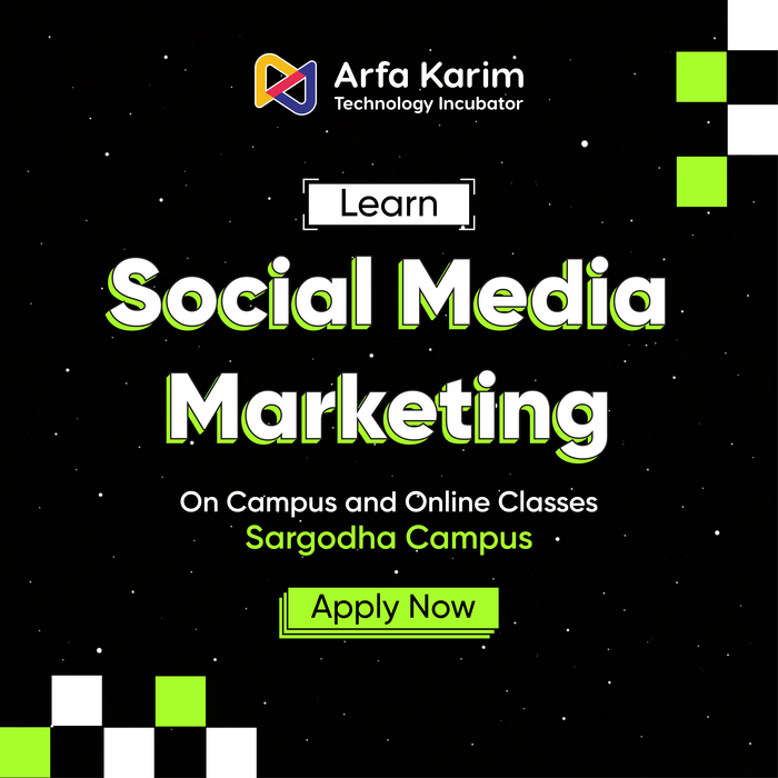 ArfaKarim_Tech's tweet image. 𝐀𝐊𝐓𝐈!

Arfa Karim Technology Incubator brings you the skill that never goes out of style Social Media Marketing.

AKTI:akti.com.pk/admissions
0321-1119651

#ArfaKarimTechnologyIncubator #AKTI #SocialMediaMarketing #LearnSMM #SargodhaCampus #DigitalMarketingPakistan