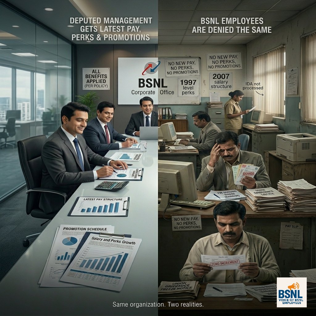 Voice Of BSNL Employees tweet media